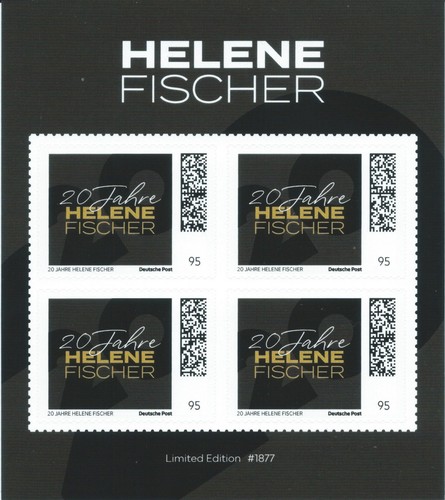 Helene fischer briefmarken - fischer,