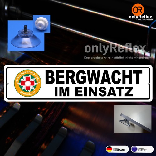 Bergwacht deutschland schild - bergwacht,