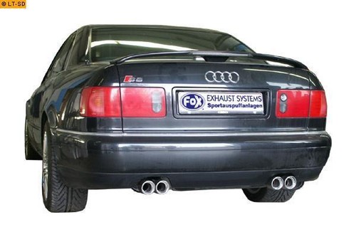 Fox duplex sportauspuff - duplex, audi
