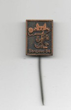 Original PIN Olympia W.Games SARAJEVO 1984 // Maskottchen VUCKO - Edt.D !!  RAR