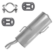 Endschalldämpfer Auspuff Endtopf Peugeot 206+ PLUS 1.1 1.4 Schrägheck Fließheck