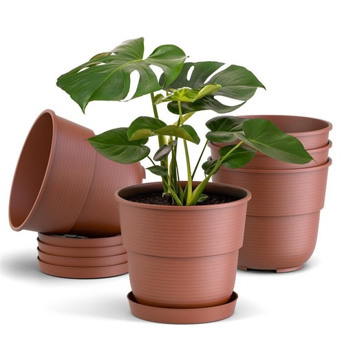 Blumentöpfe 5er set mit - blumentöpfe,