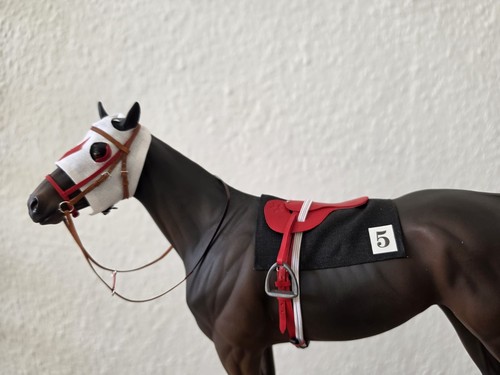 Modellpferde renn sattel - renn,