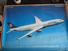 Original Airbus Poster, A 340