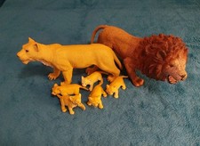 Schleich Löwe & Löwin mit 5