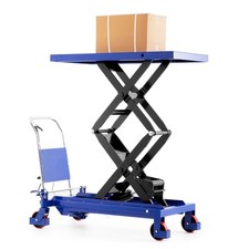 Pallit Hubtischwagen XX hydraulisch fahrbar | 800 kg | 1500 mm Hubhöhe