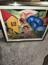 Farblithografie nach Franz