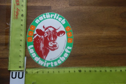 Alter aufkleber landwirtschaft - aufkleber,