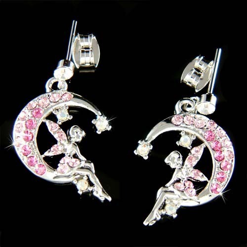 Pink tinkerbell halbmond - pink,