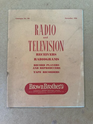 1956 brown brothers london - brown,