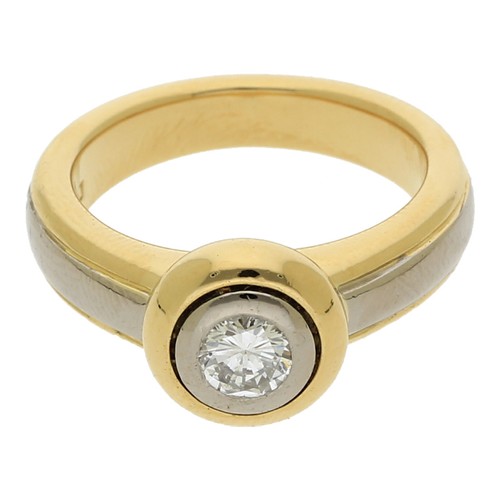 Solitär brillant ring ct - solitär,