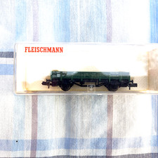 Fleischmann, Spur N, Nr. 8201, Flachwagen, sehr gut erhalten !!!