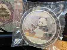 China Panda 2017 150g Silbermünze PP - OVP Zertifikat und Box | Silber 5 oz