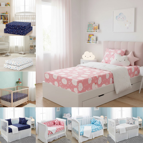 2er pack babybett bettwäsche - 2er,