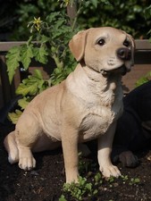 Labrador Deko Figur braun