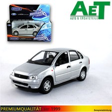 Lada Kalina 1118 Modellauto Metall Silber-Metallic 1:34 - RUSSIAN SERIES