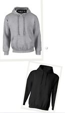 Classic Hooded Sweat Hoodie Kapuzenpullover Grau / Schwarz 