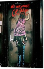 Fotografie Street Art 100 x 75 PopArt/Malerei/StreetArt/Leinwand//XXL/Graffiti