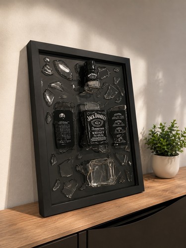 Jack daniels flasche rahmen - daniels,