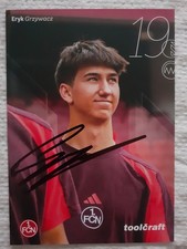 Autogrammkarte Eryk Grzywacz