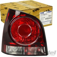 TYC HECKLEUCHTE RÜCKLEUCHTE KIRSCHROT LINKS für VW POLO 9N FACELIFT AB 2005