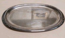 verziertes Serviertablett versilbert von WMF