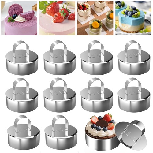 12x dessertringe und - 12x,