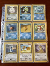 Pokémon TCG 1999-2000 WOTC Base 2 Set 32 Karten Konvolut Holo Chansey Gyarados Rare
