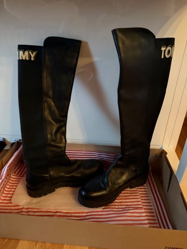 Tommy jeans stiefel - jeans, größe