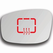 Spiegelglas Links Beheizbar