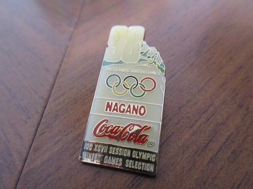 Nagano 1998 coca cola pin - 1998,