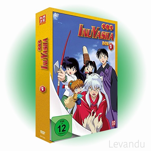 Dvd inuyasha serie - dvd, box