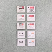 10 Akkus / Batterien NB-6L