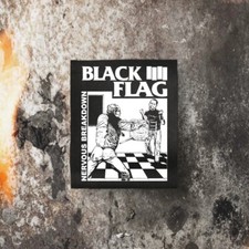 BLACK FLAG NERVOUS BREAKDOWN RÜCKENAUFNÄHER/BACKPATCH (MBPMTB041)
