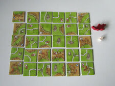 Carcassonne - Burgfräulein und Drache (Altes Layout) ohne Karton
