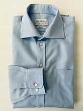 Hemd Gino Lombardi blau/weiß