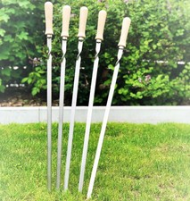 5 Edelstahl Grillspieße m