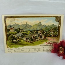 alte Ansichtskarte Dittersbach