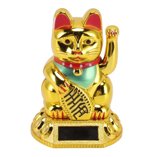 Glückskatze winkekatze solar - glückskatze,