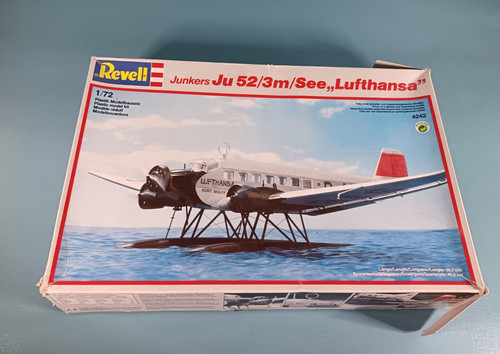 Revell junkers 3m see - junkers, 52/3m/see