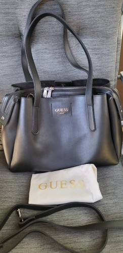 Guess damen handtasche schwarz - guess,