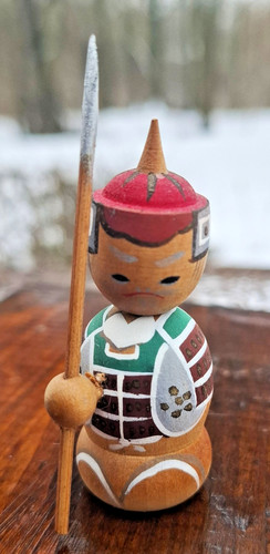 Kokeshi holz figur aus - aus, japan