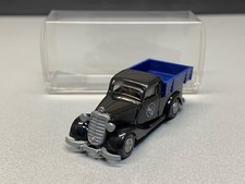 Mercedes Benz MB 170 V Pickup Pritsche Transporter schwarz blau Praline H0 1:87