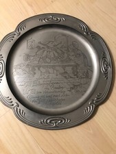 Rosenthal Wandteller Zinnteller Bjoern Wiinblad studio-linie Till Eulenspiegel