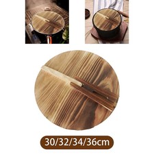 Holz Wok Deckel Wok Abdeckung