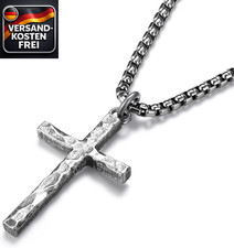 Silber 925 Kreuz Kette Herren