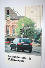 altes Handbuch Volkswagen "Fahren lernen mit Volkswagen"