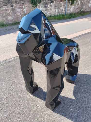 Gorilla stehend 130x120cm - stehend,