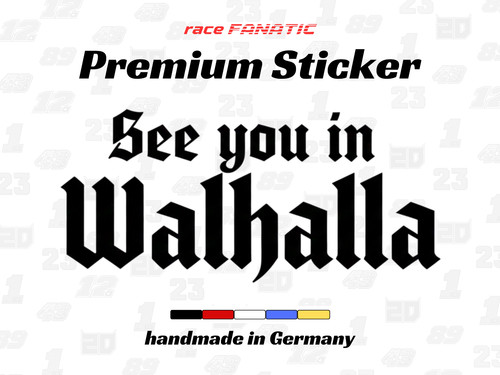See you walhalla aufkleber - in,