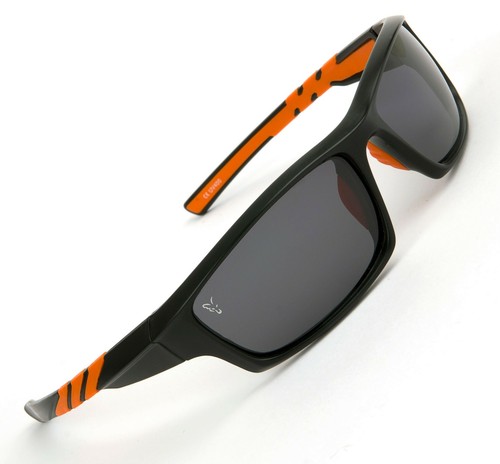 Fox sunglasses black - black, orange